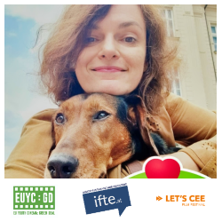 Online-Diskussion (auf Deutsch): 15.10.2025 von 09:00-09:45 Uhr | „Ein innovatives Festival-Format europaweit umsetzen“ mit Dr.in Magdalena Żelasko (CEO bei EU Youth Cinema: Green Deal) | Anlass: Entrepreneurship Festival & Summit 2025
